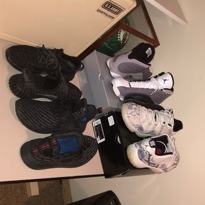 Retro Jordan’s, Yeezy, NMD shoes